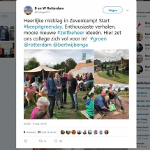 2018 keep it green day twitter wijbenga