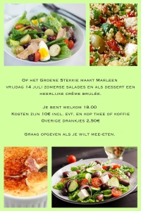 Zomermenu